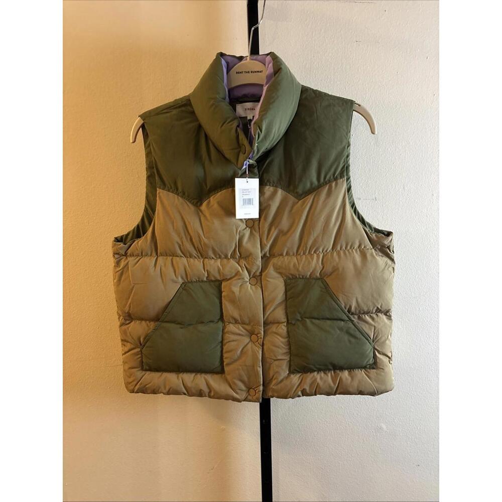 Xirena Miller Puffer Vest 2026 Style in Woodland, $350 NWT, Small #2219 - Picture 4 of 6